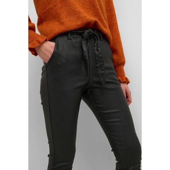 NWT CREAM Torid Faux Leather Baggy Pant - Picture 2 of 6